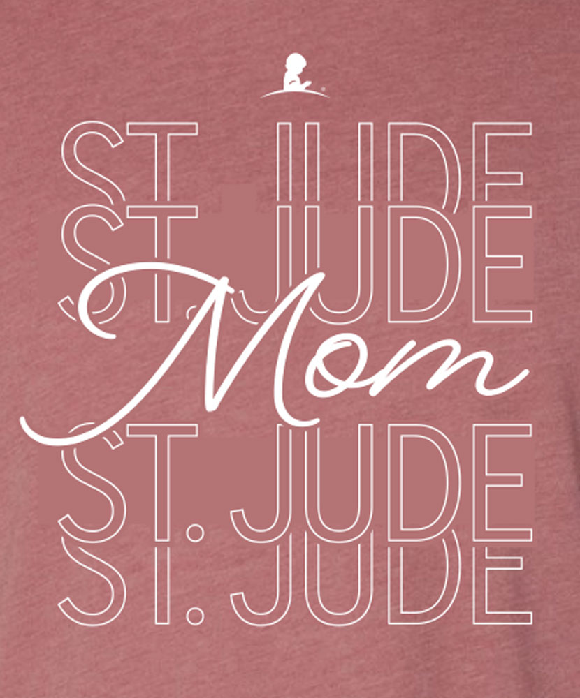 St. Jude Mom Repeat Short-Sleeve T-Shirt